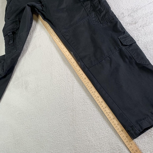 5.11 Tactical Pants Mens 36x32 Black Cargo Tactical Workwear Utility Pockets - Picture 6 of 14